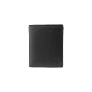 Small men’s leather wallet & RFID protection black color