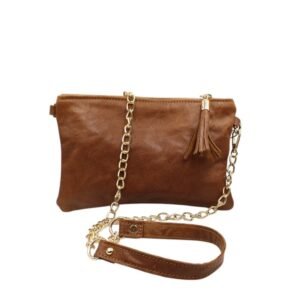 Δερμάτινος φάκελος σε ταμπά χρώμα - Mira