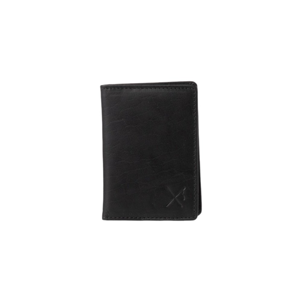 Men's leather wallet in oily brown color with RFID protection