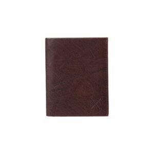 Men’s leather wallet in tan color with RFID protection - Brown