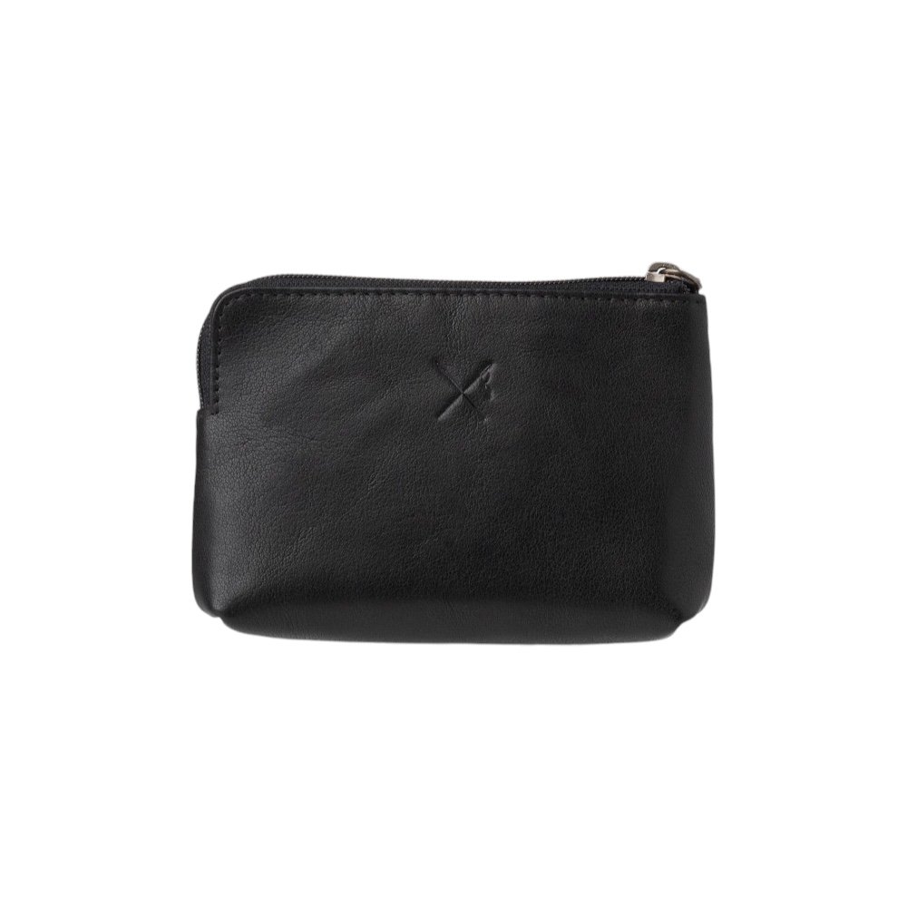 Oily brown zippered leather wallet with RFID protection - Image 5