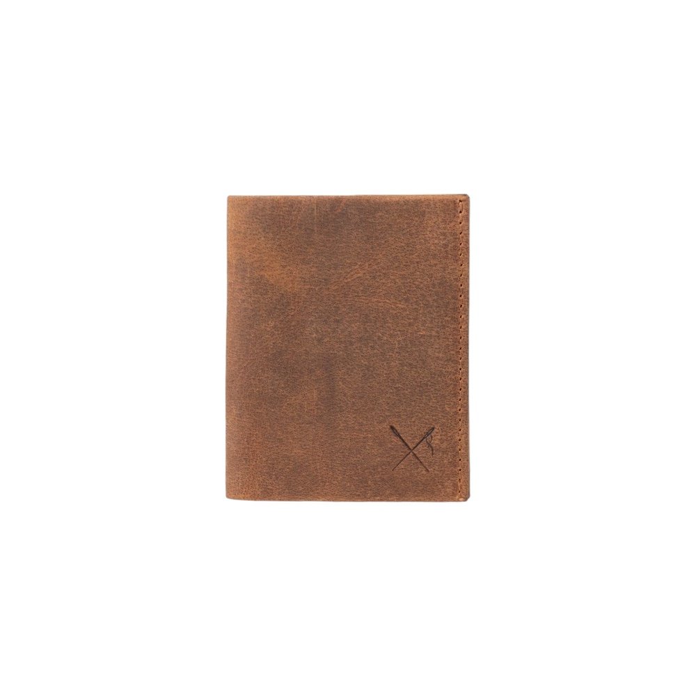 Μικρό μαύρο ανδρικό δερμάτινο πορτοφόλι με RFID προστασία - Image 3