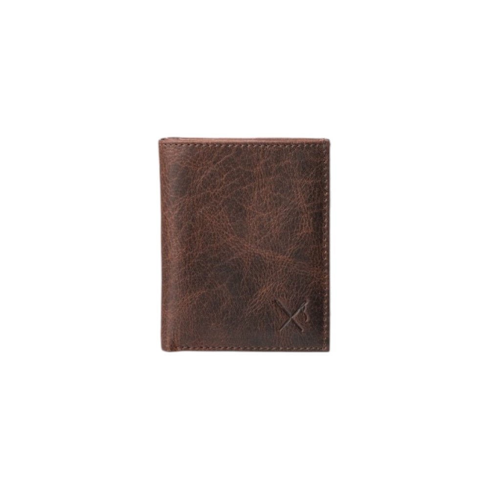 Men’s burgundy leather wallet with RFID protection - Image 4