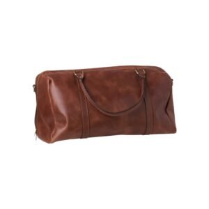 δερματινο χειροποίητο σακ βουαγιαζ με αποσπώμενο λουράκι για τον ώμο